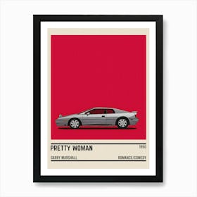 Pretty Woman Movie Car Art Print