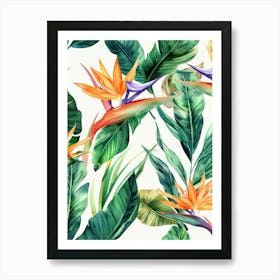 Bird Of Paradise 13 Art Print