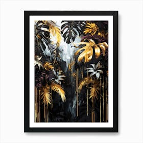 Jungle Gold Art Print