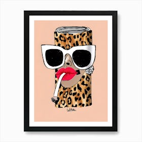 Leopard Print 6 Art Print