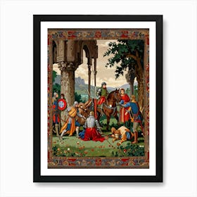 Knights Of The Round Table 2 Art Print