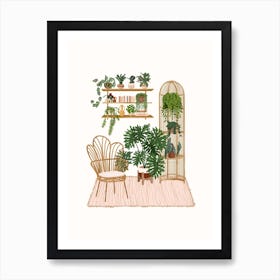 Bohemian Jungle Vibes Art Print