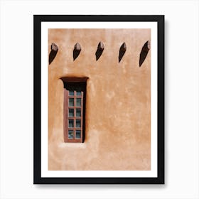 Santa Fe Style Home Art Print