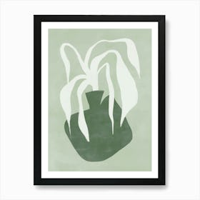 Plant In A Pot 1 Art Print