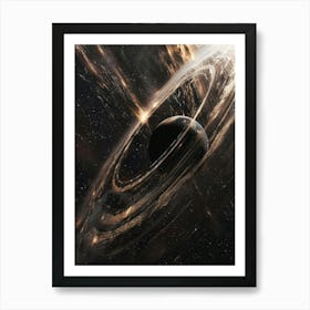 Black Hole 5 Art Print