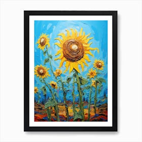 Sunflowers 41 Art Print