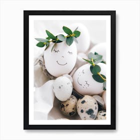 Easter Eggs 92 Art Print