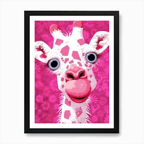 Giraffe 103 Art Print