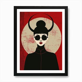 Devil Woman 1 Art Print