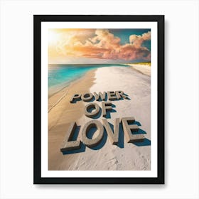 Power Of Love 1 Art Print