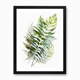 Mother Fern Watercolour Art Print