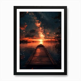 Starry Night 75 Art Print