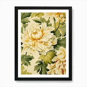 Chrysanthemums 5 Art Print