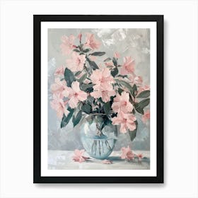 A World Of Flowers Azalea 1 Painting Art Print