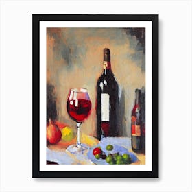 Sangiovese Oil 1 Painting Cocktail Poster Art Print