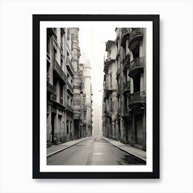 Santander, Spain, Photography In Black And White 2 Art Print