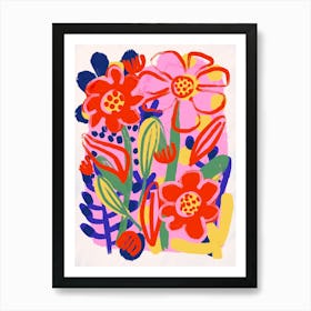 Summer Flowers No 2 Art Print