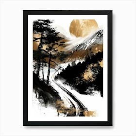 Asian Landscape 6 Art Print