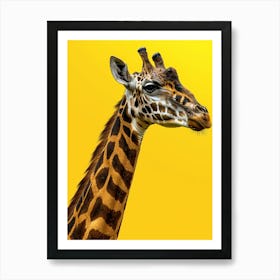 Giraffe 84 Art Print