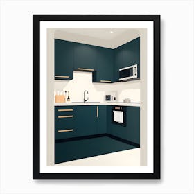 Kitchen Interior Design Art Art Print