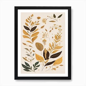 Autumn Leaves Canvas Print Art Print