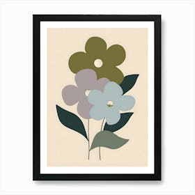 Flowers In A Vase Art Print