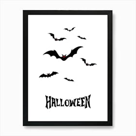 Halloween, Halloween gift, scary gift, Halloween party, Halloween design, Halloween painting.1 Art Print