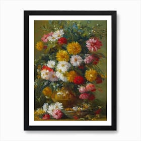 Daisies Painting 1 Flower Art Print