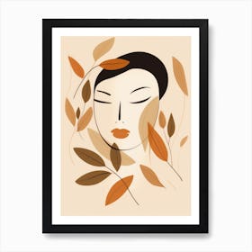 Autumn Leaves Art Print