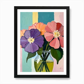 Flowers In A Vase 15 Art Print