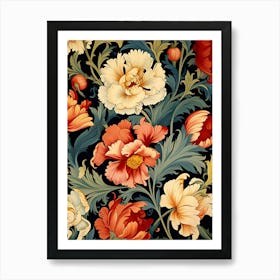 Floral Pattern 50 Art Print