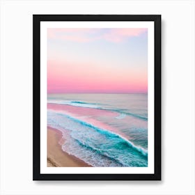 Boracay Beach, Philippines Pink Photography 1 Art Print