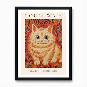 Louis Wain, Kaleidoscope Cats Poster 19 Art Print