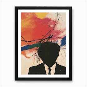 'The Man In The Suit' Art Print