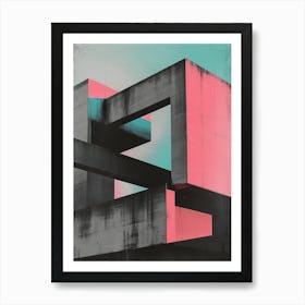 Brutalist008 Art Print