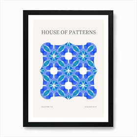 Tile Pattern Poster 5 Art Print