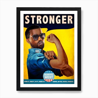 Stronger Art Print