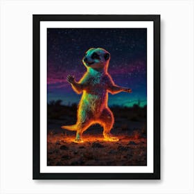 Meerkat 18 Art Print