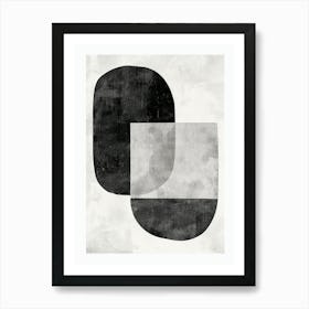 Manokwari Stone Park Bauhaus Minimalist Art Print