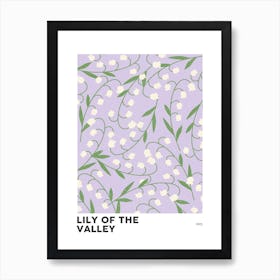 Lily Of The Valley May Birth Flower Art Print