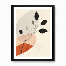 Abstract Leaves 13 Art Print