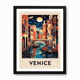 Vintage Travel Poster Venice 8 Art Print