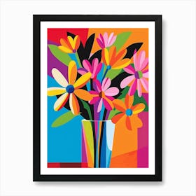 Flowers In A Vase 154 Art Print