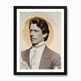 Thomas Haden Church Retro Collage Movies Art Print