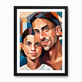 Portrait Of A Family Art Print