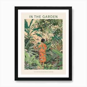 In The Garden Poster The Huntington Botanical Gardens 1 Art Print