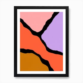 Colorful Shapes Art Print