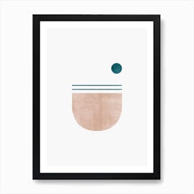 Abstract Geometric 5 Art Print