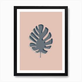 The Solitary Monstera Art Print