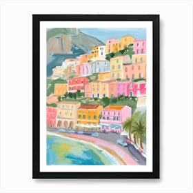 Amalfi Coast La Dolce Vita Poster 14 Art Print